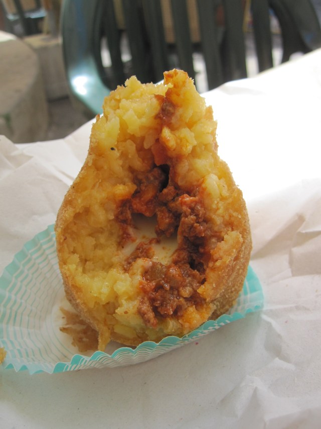 Arancini from Ortiga "The" Arancino from Ortigia